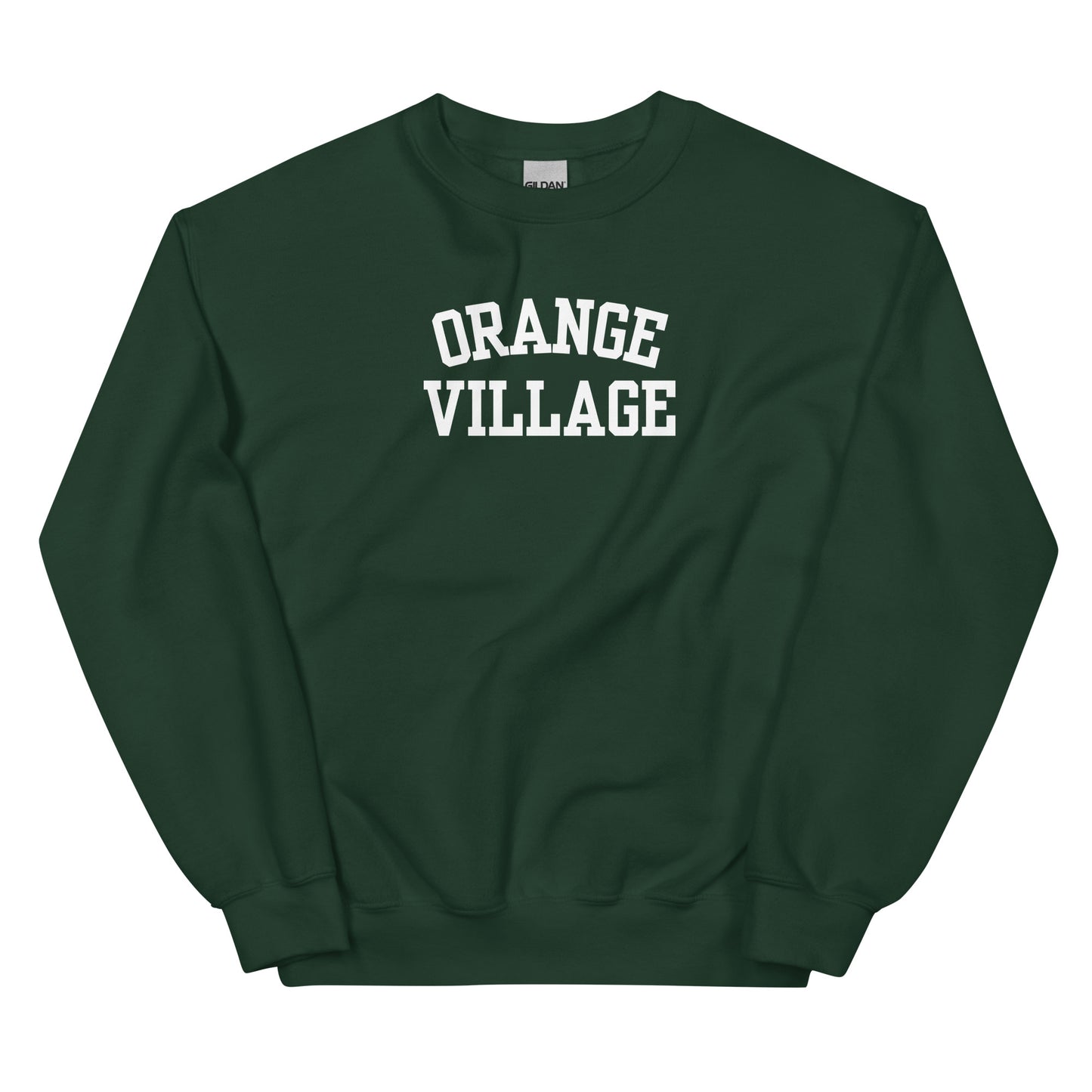 Orange Village Ohio Block Solo Crewneck Unisex Sweatshirt