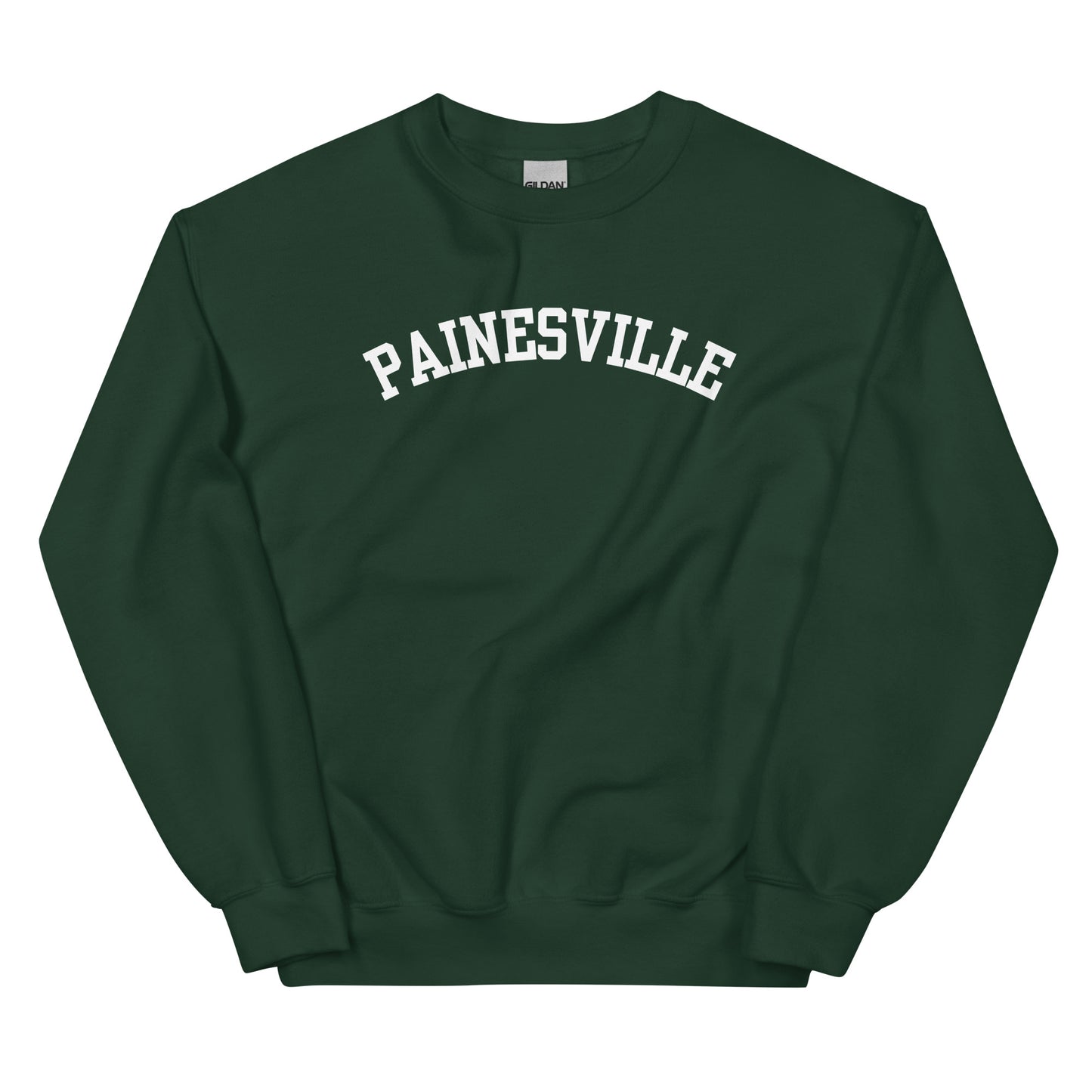 Painesville Ohio Block Solo Crewneck Unisex Sweatshirt