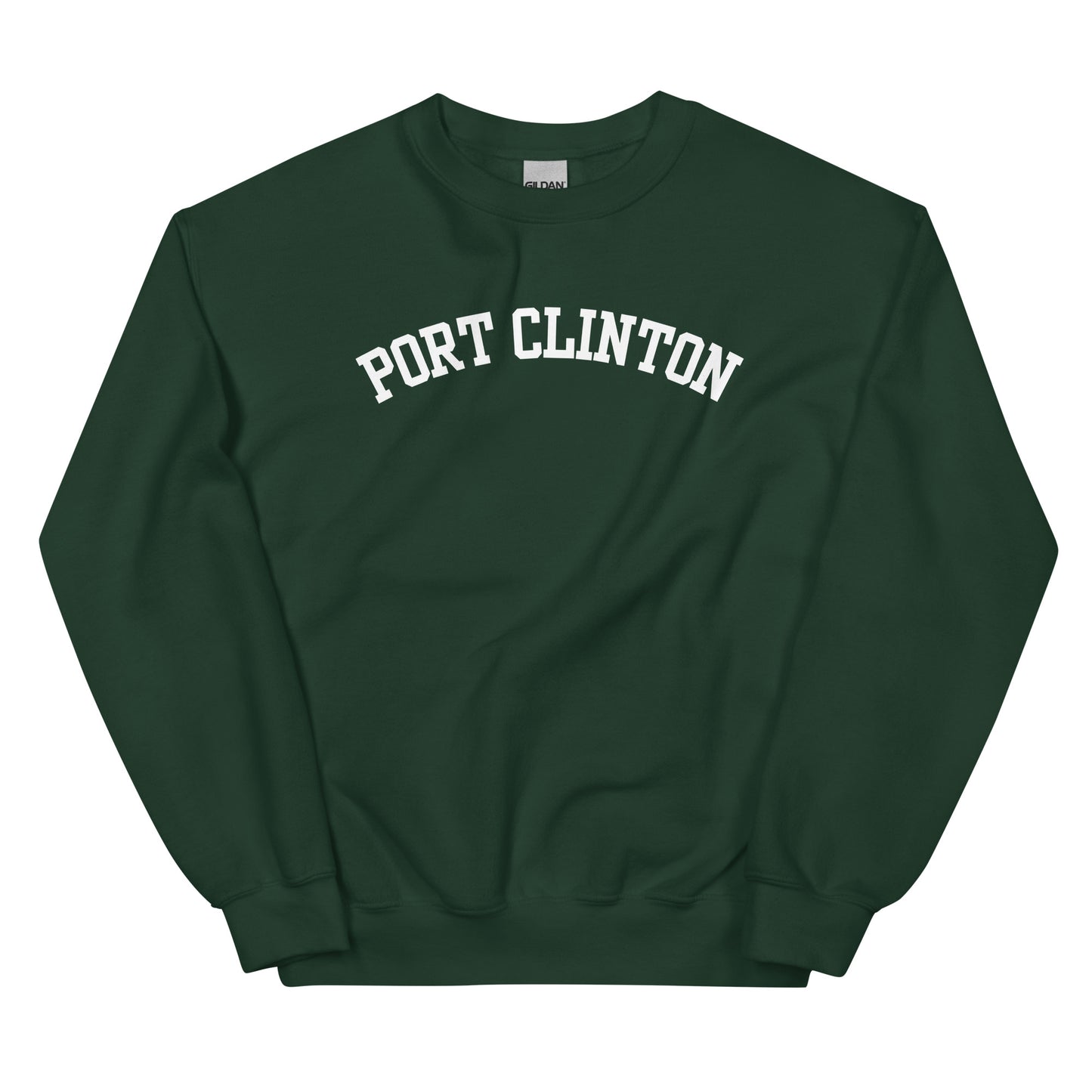 Port Clinton Ohio Block Solo Crewneck Unisex Sweatshirt