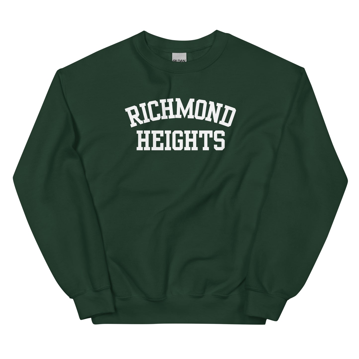 Richmond Heights Ohio Block Solo Crewneck Unisex Sweatshirt