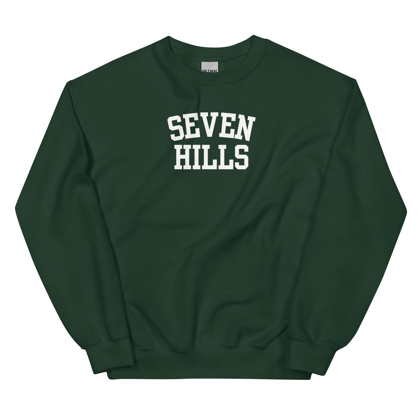 Seven Hills Ohio Block Solo Crewneck Unisex Sweatshirt