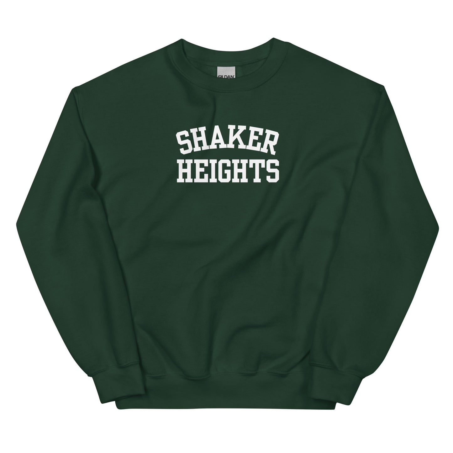 Shaker Heights Ohio Block Solo Crewneck Unisex Sweatshirt
