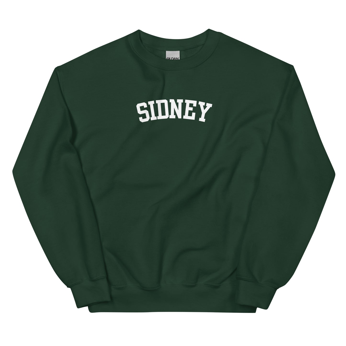 Sidney Ohio Block Solo Crewneck Unisex Sweatshirt