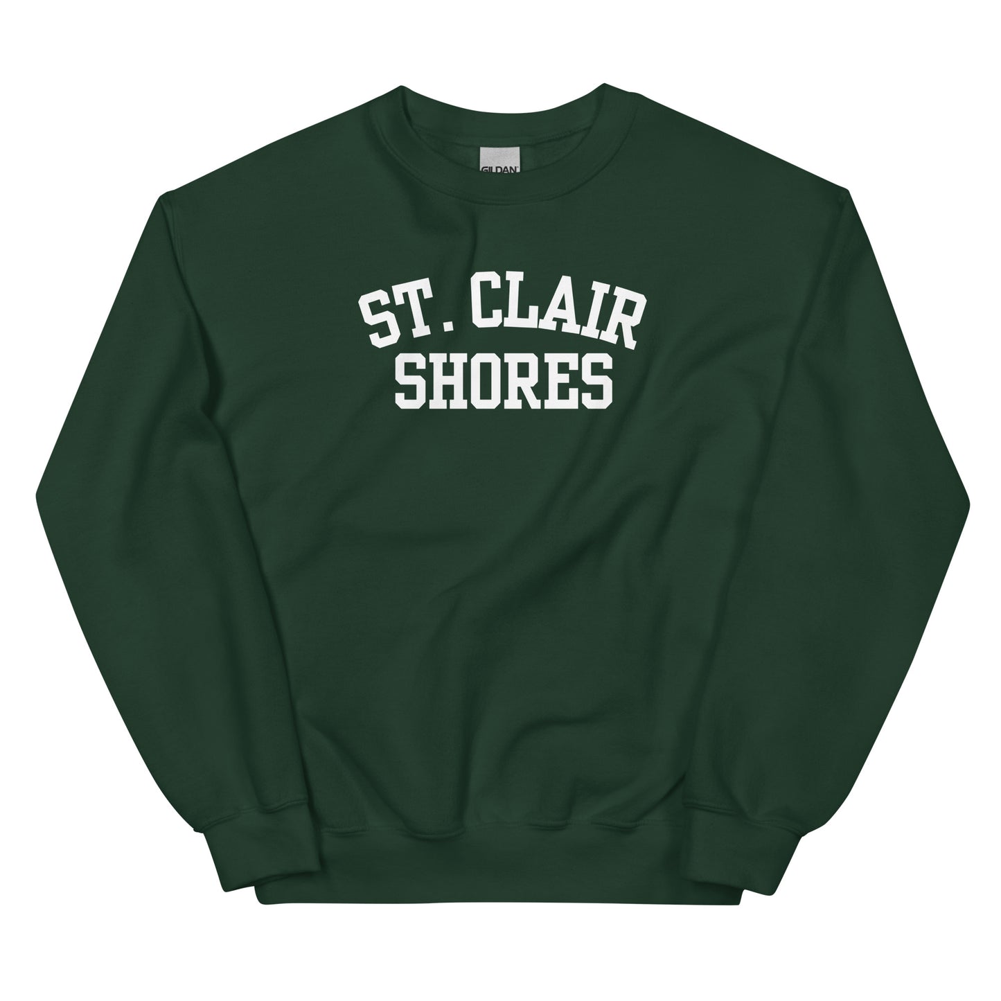 St. Clair Shores Ohio Block Solo Crewneck Unisex Sweatshirt