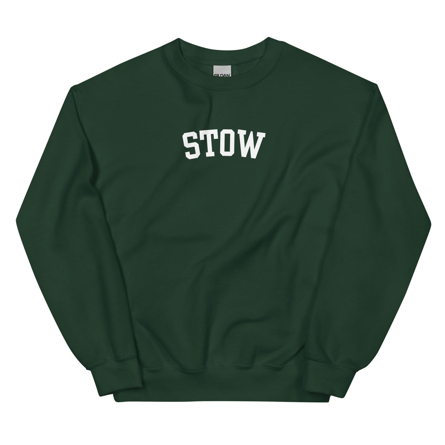 Stow Ohio Block Solo Crewneck Unisex Sweatshirt
