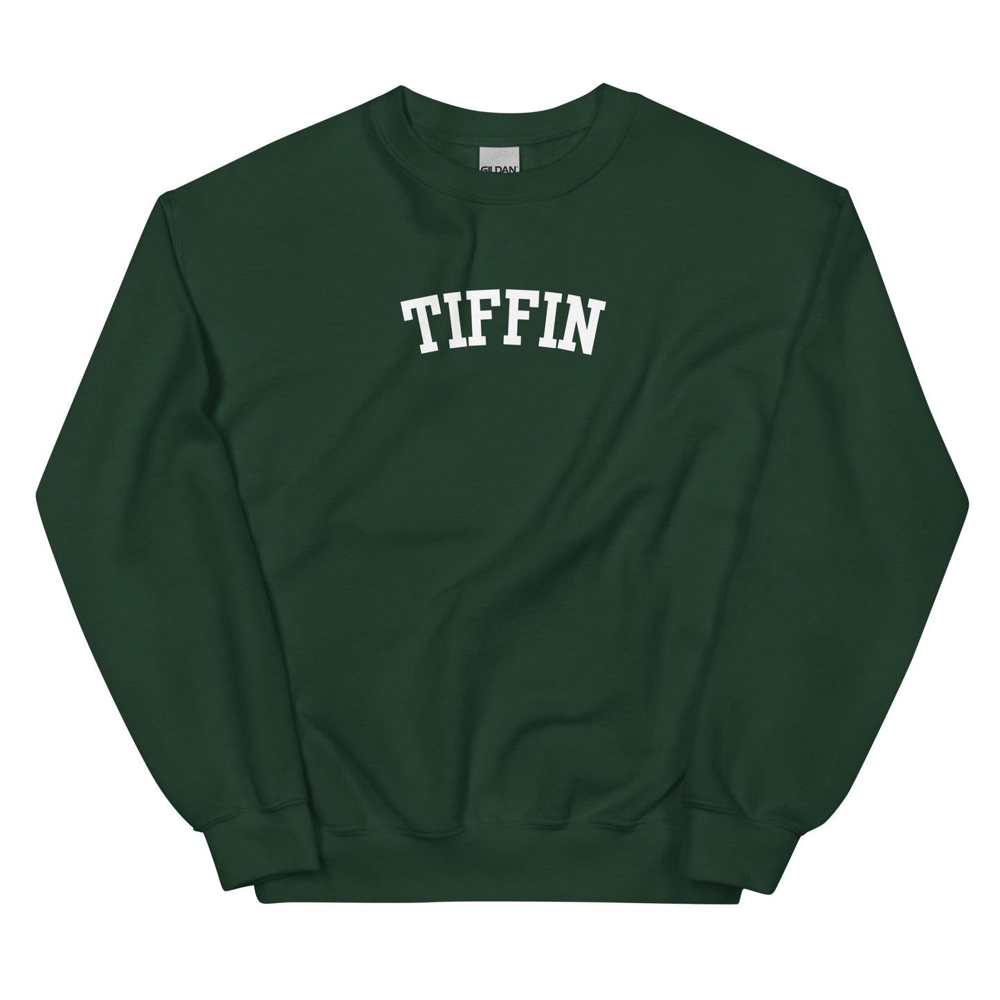 Tiffin Ohio Block Solo Crewneck Unisex Sweatshirt