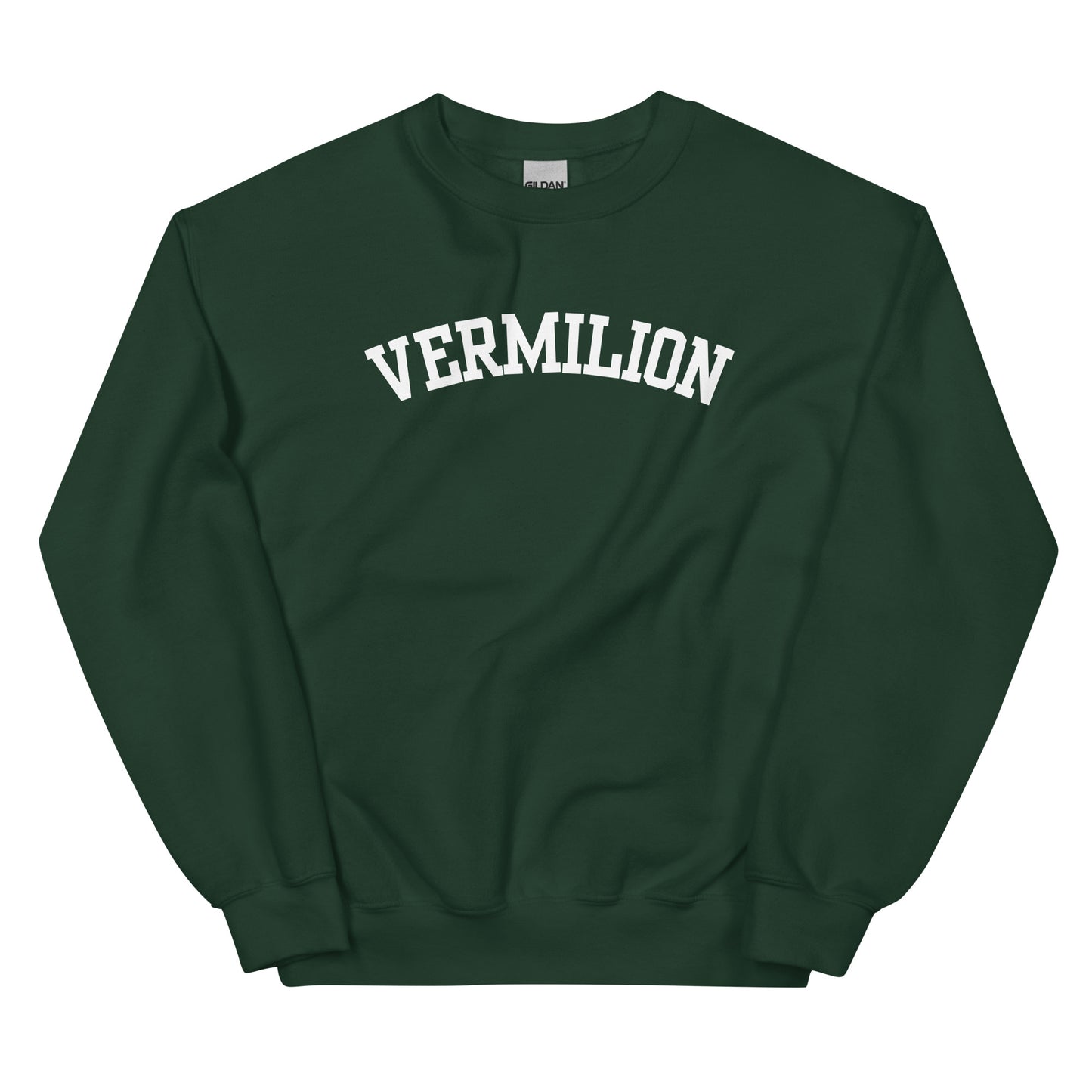 Vermilion Ohio Block Solo Crewneck Unisex Sweatshirt