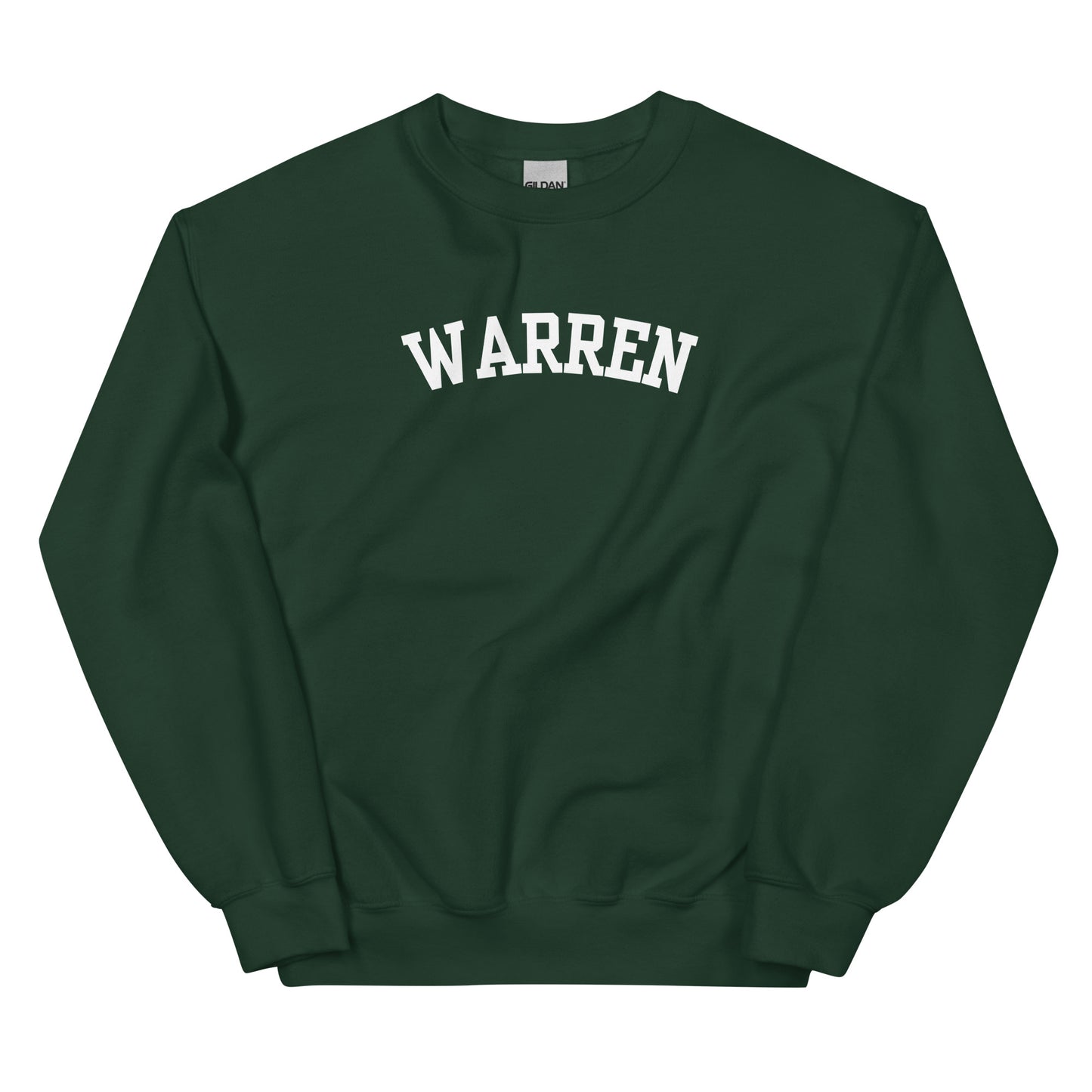 Warren Ohio Block Solo Crewneck Unisex Sweatshirt