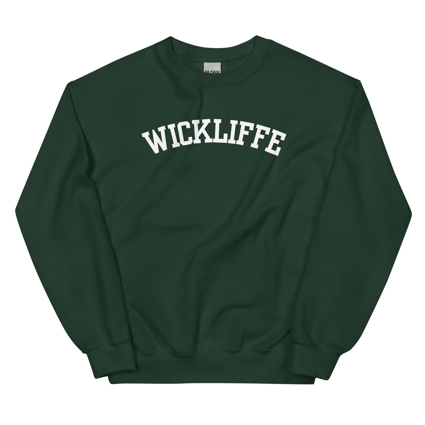 Wickliffe Ohio Block Solo Crewneck Unisex Sweatshirt
