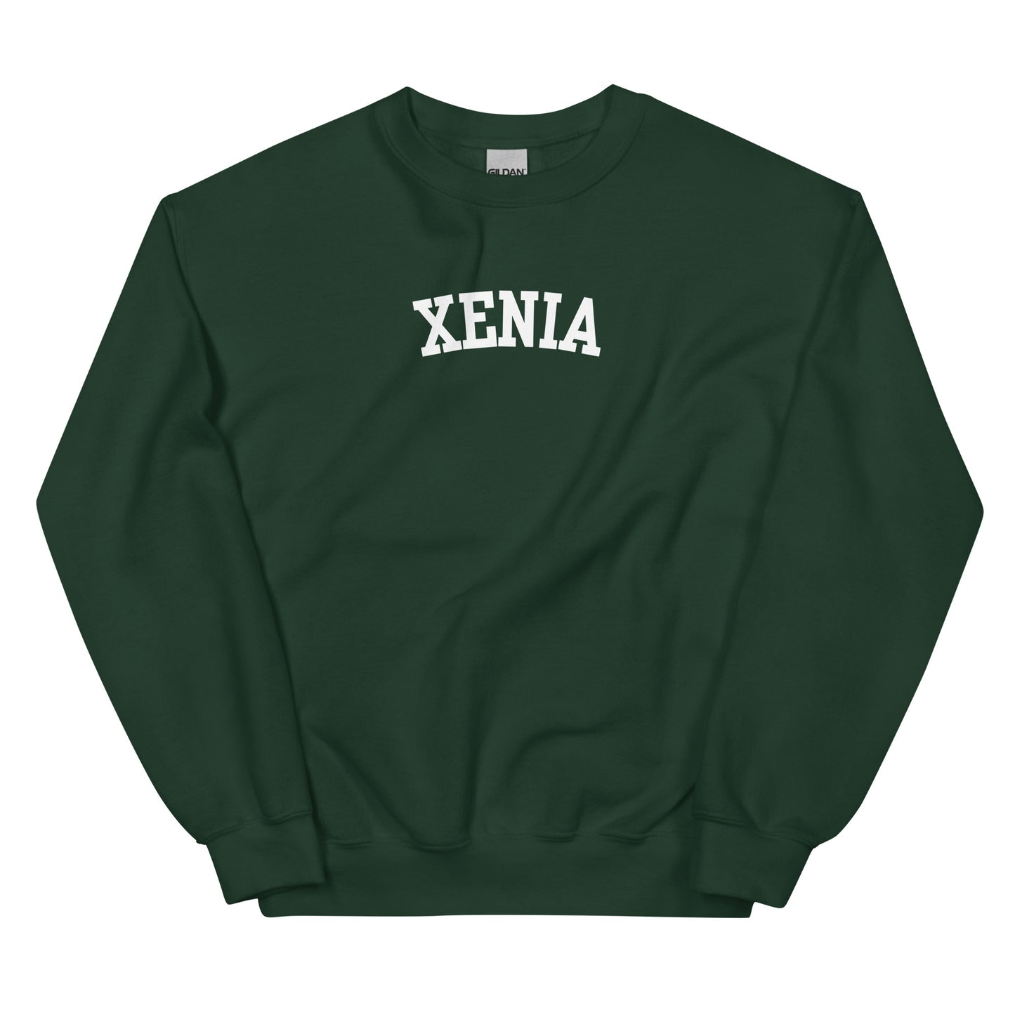 Xenia Ohio Block Solo Crewneck Unisex Sweatshirt