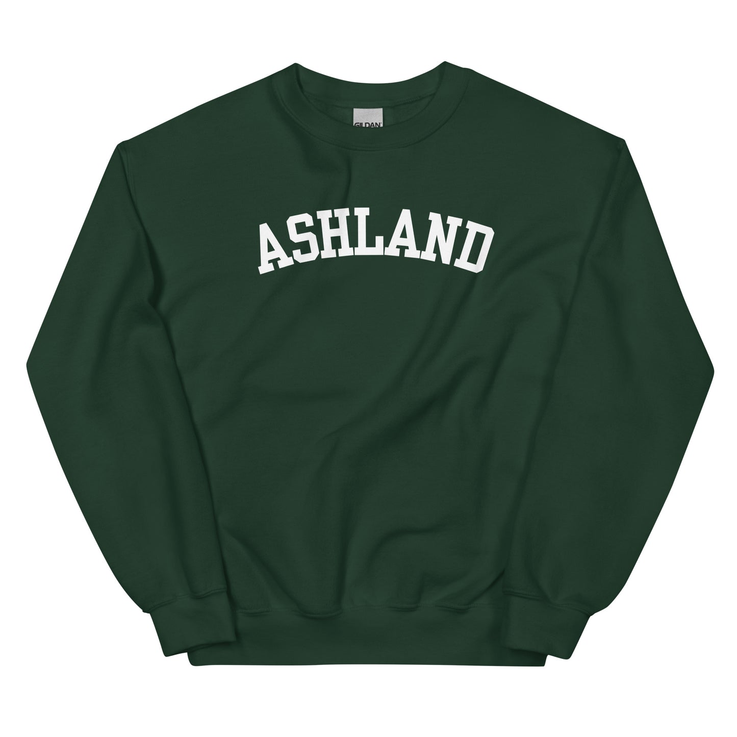 Ashland Ohio Block Solo Crewneck Unisex Sweatshirt