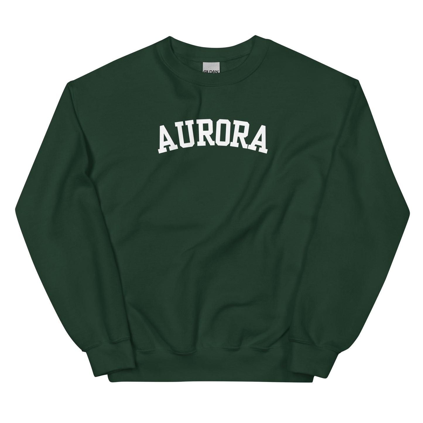 Aurora Ohio Block Solo Crewneck Unisex Sweatshirt