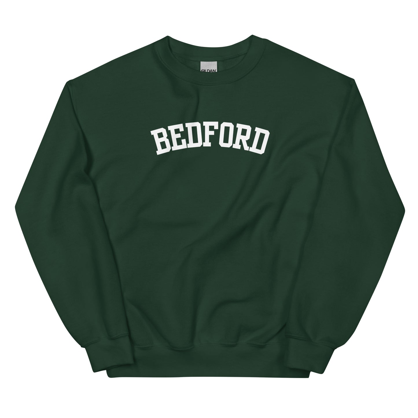Bedford Ohio Block Solo Crewneck Unisex Sweatshirt