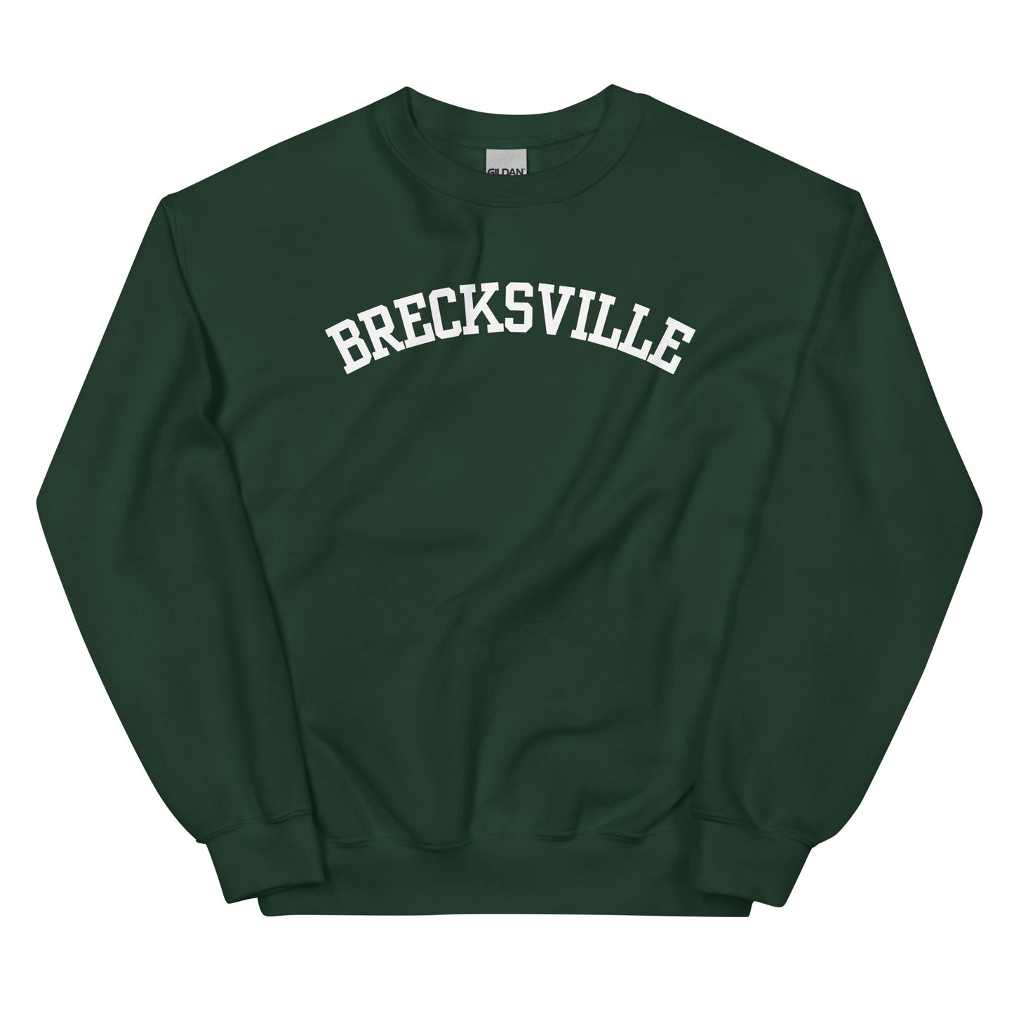 Brecksville Ohio Block Solo Crewneck Unisex Sweatshirt