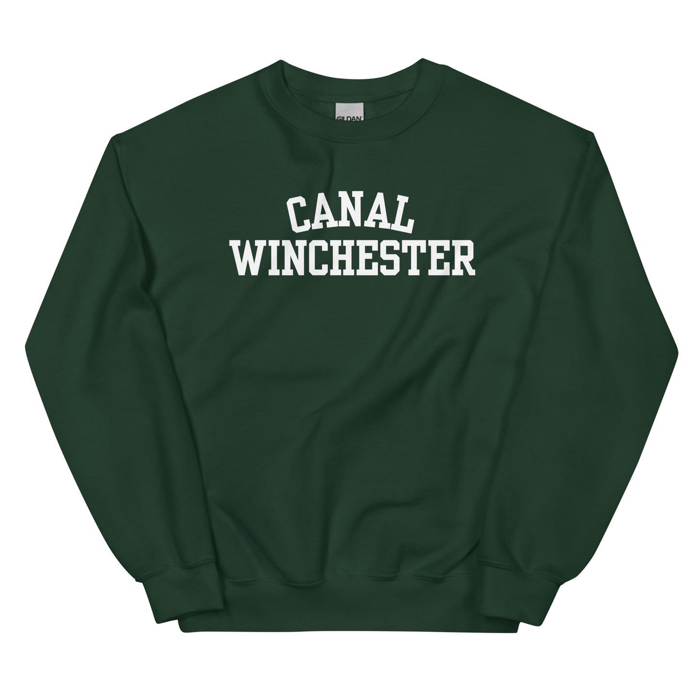 Canal Winchester Ohio Block Solo Crewneck Unisex Sweatshirt