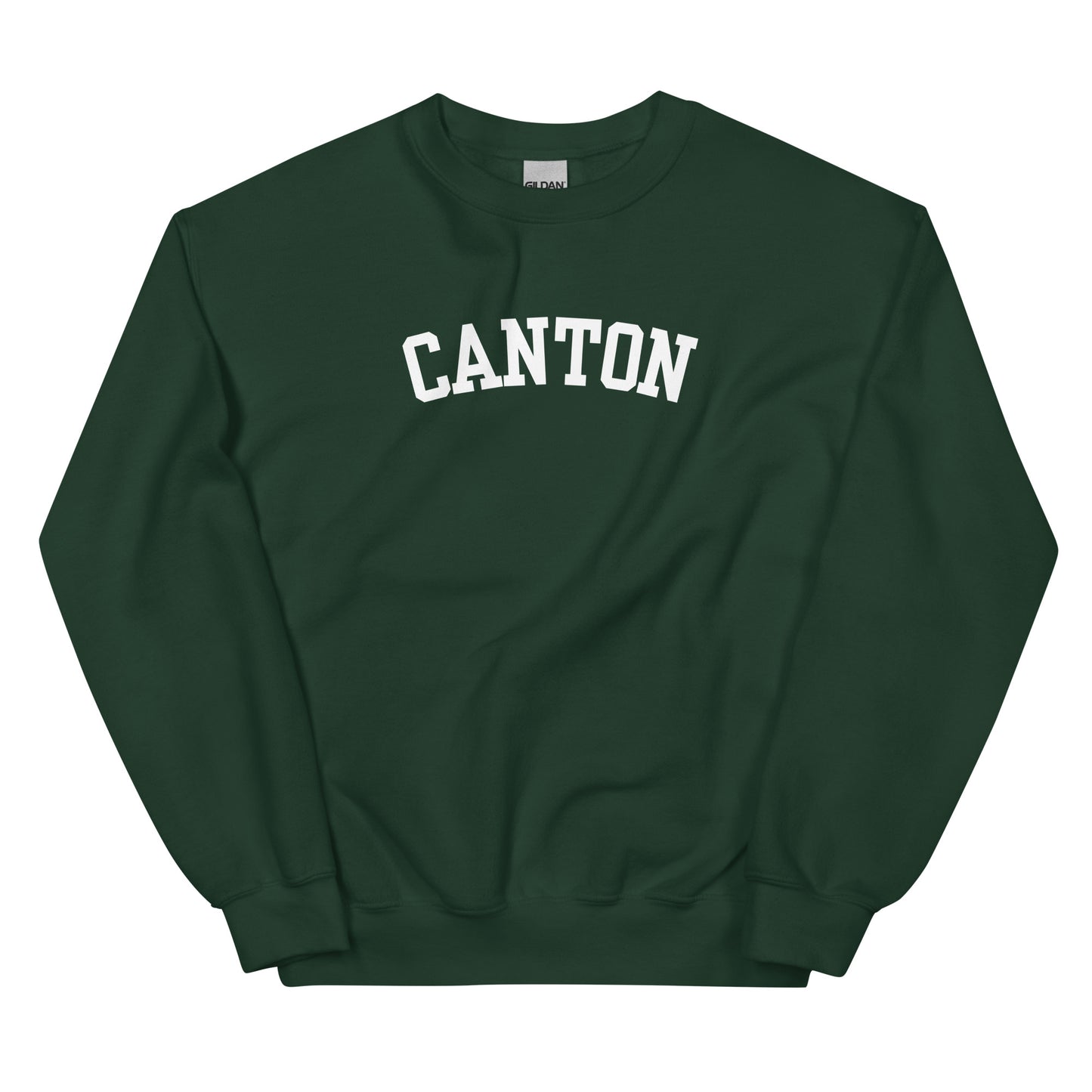 Canton Ohio Block Solo Crewneck Unisex Sweatshirt