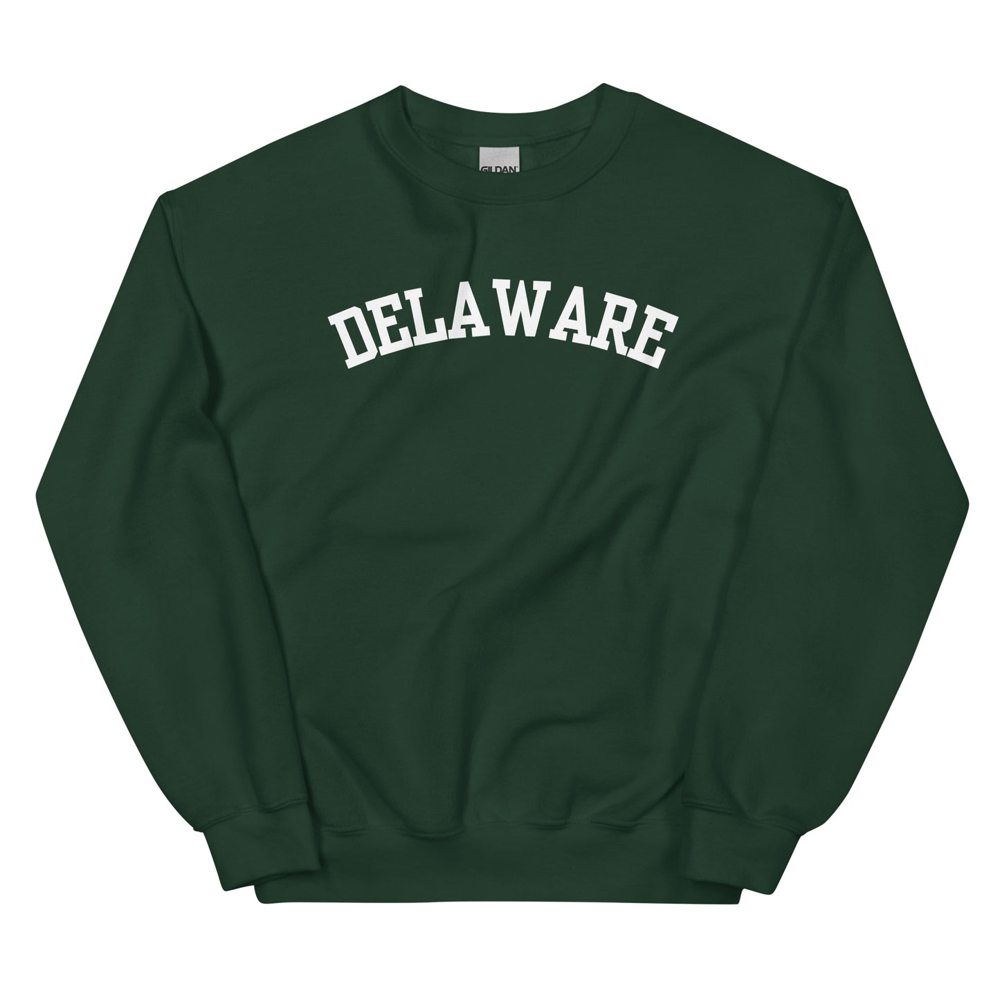 Delaware Ohio Block Solo Crewneck Unisex Sweatshirt