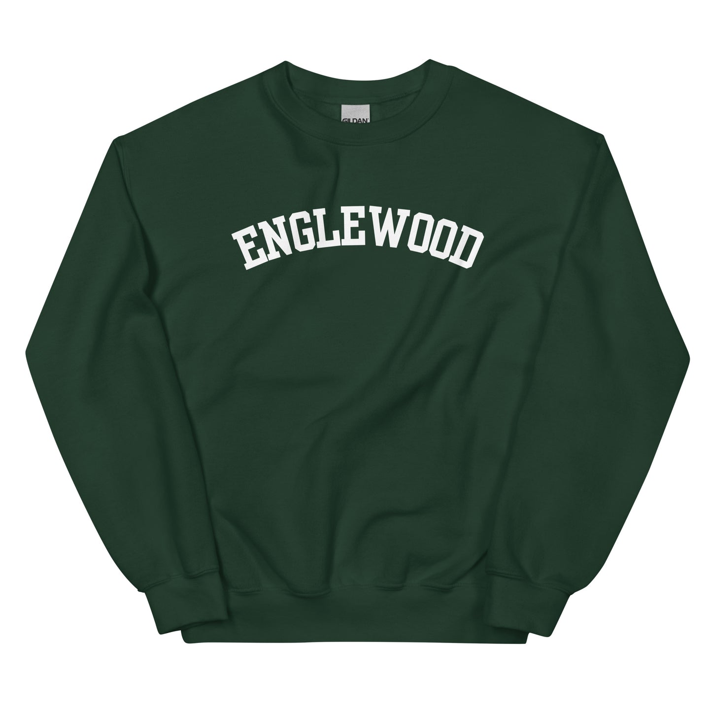 Englewood Ohio Block Solo Crewneck Unisex Sweatshirt