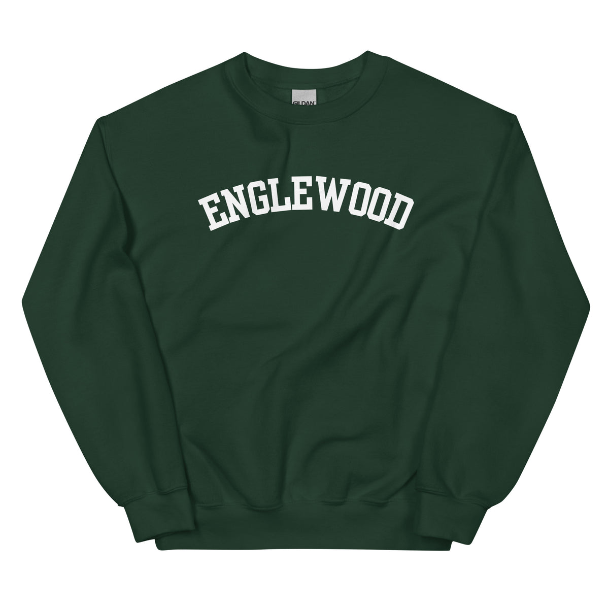 Englewood Ohio Block Solo Crewneck Unisex Sweatshirt