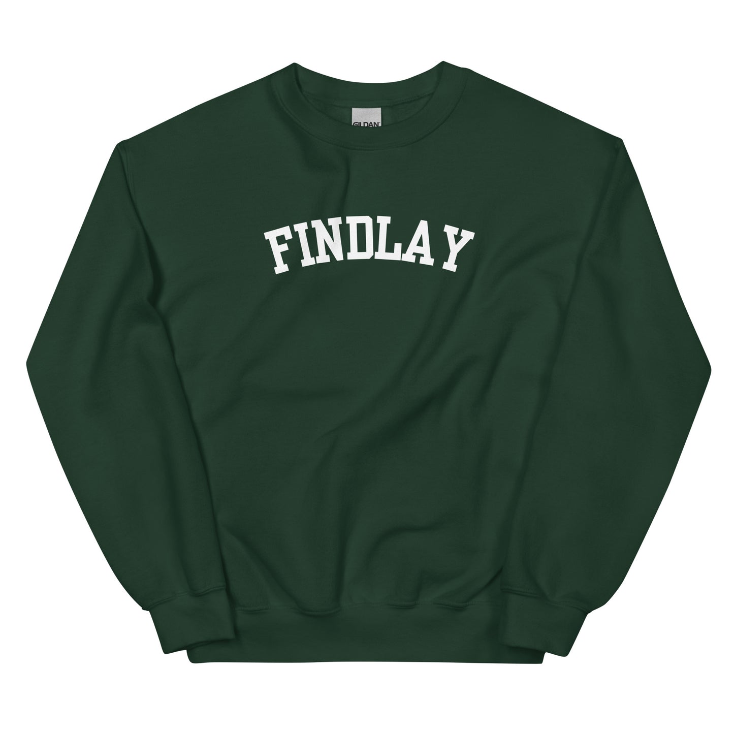 Findlay Ohio Block Solo Crewneck Unisex Sweatshirt