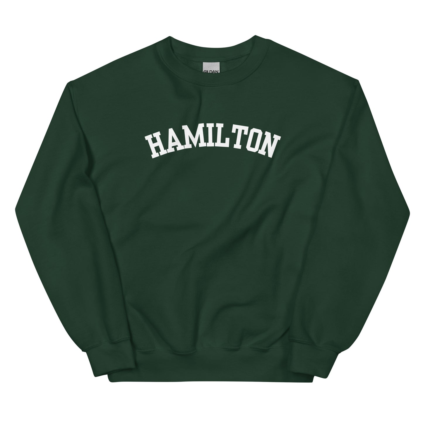 Hamilton Ohio Block Solo Crewneck Unisex Sweatshirt