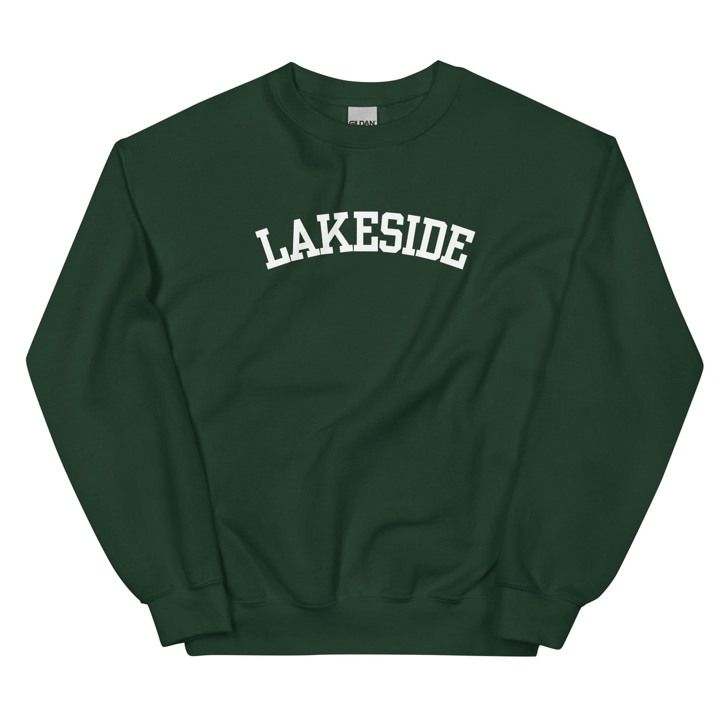 Lakeside Ohio Block Solo Crewneck Unisex Sweatshirt