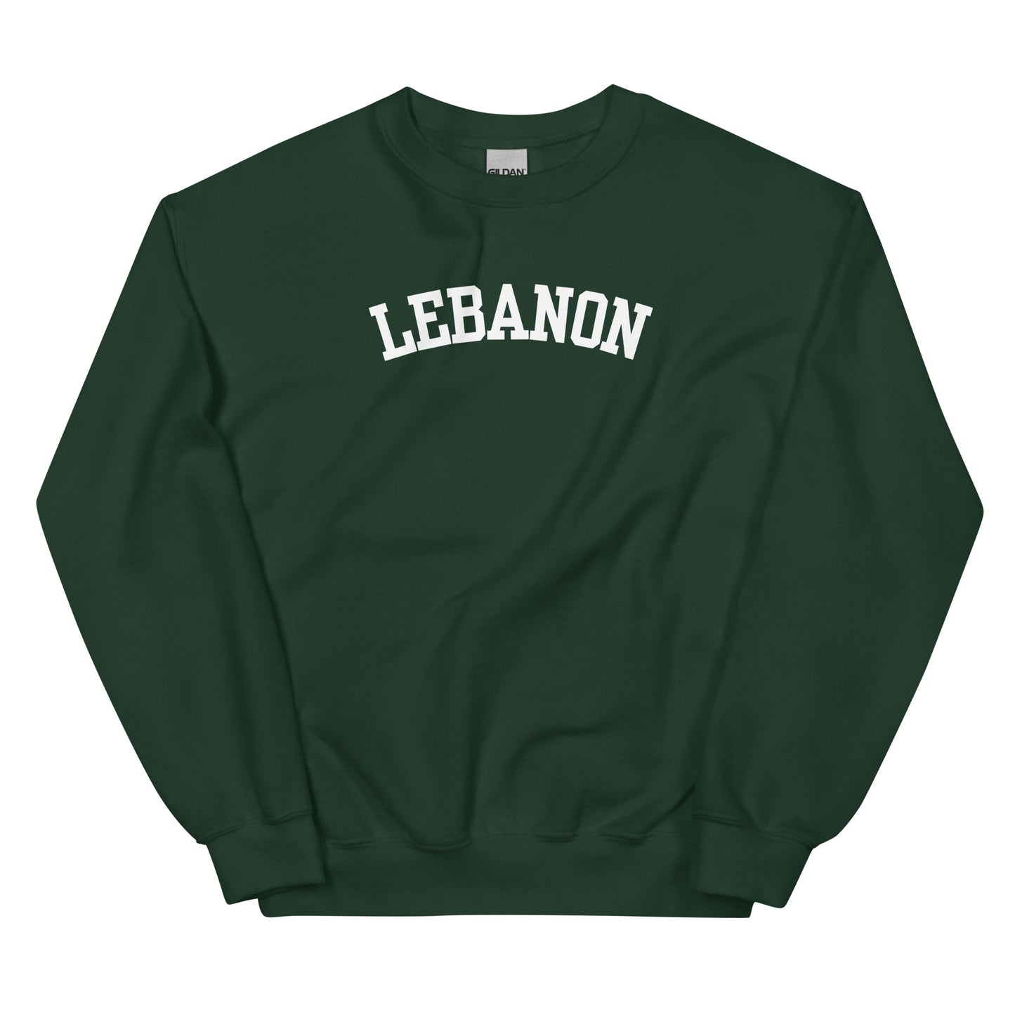 Lebanon Ohio Block Solo Crewneck Unisex Sweatshirt