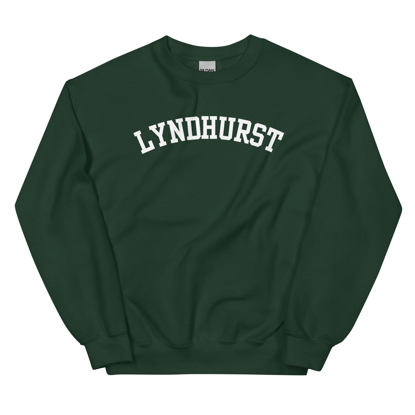 Lyndhurst Ohio Block Solo Crewneck Unisex Sweatshirt