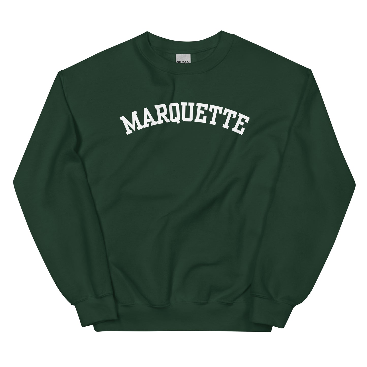 Marquette Michigan Block Solo Crewneck Unisex Sweatshirt