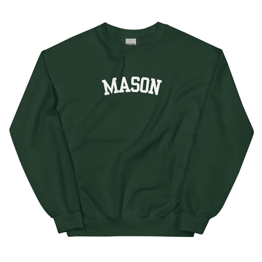 Mason Ohio Block Solo Crewneck Unisex Sweatshirt
