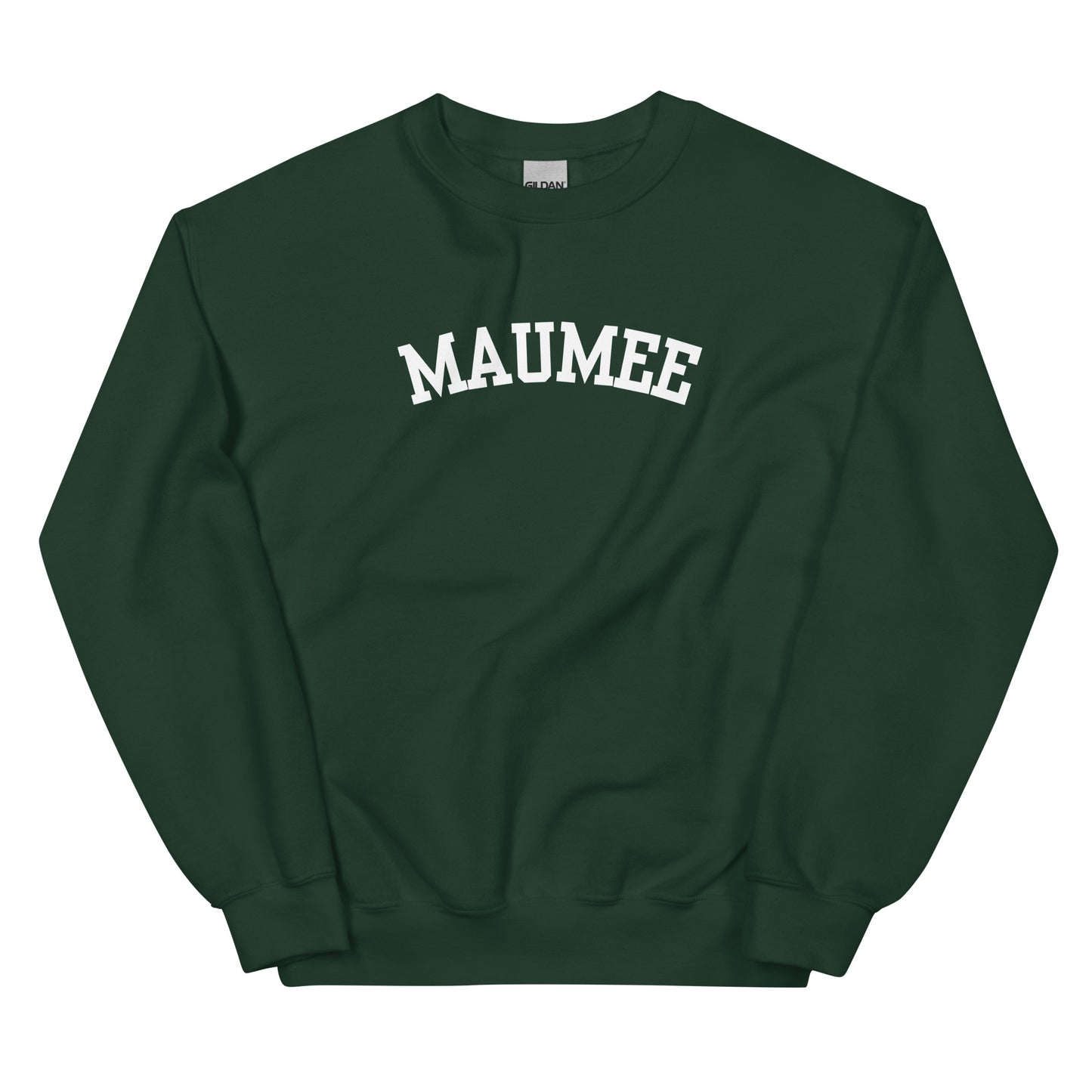 Maumee Ohio Block Solo Crewneck Unisex Sweatshirt