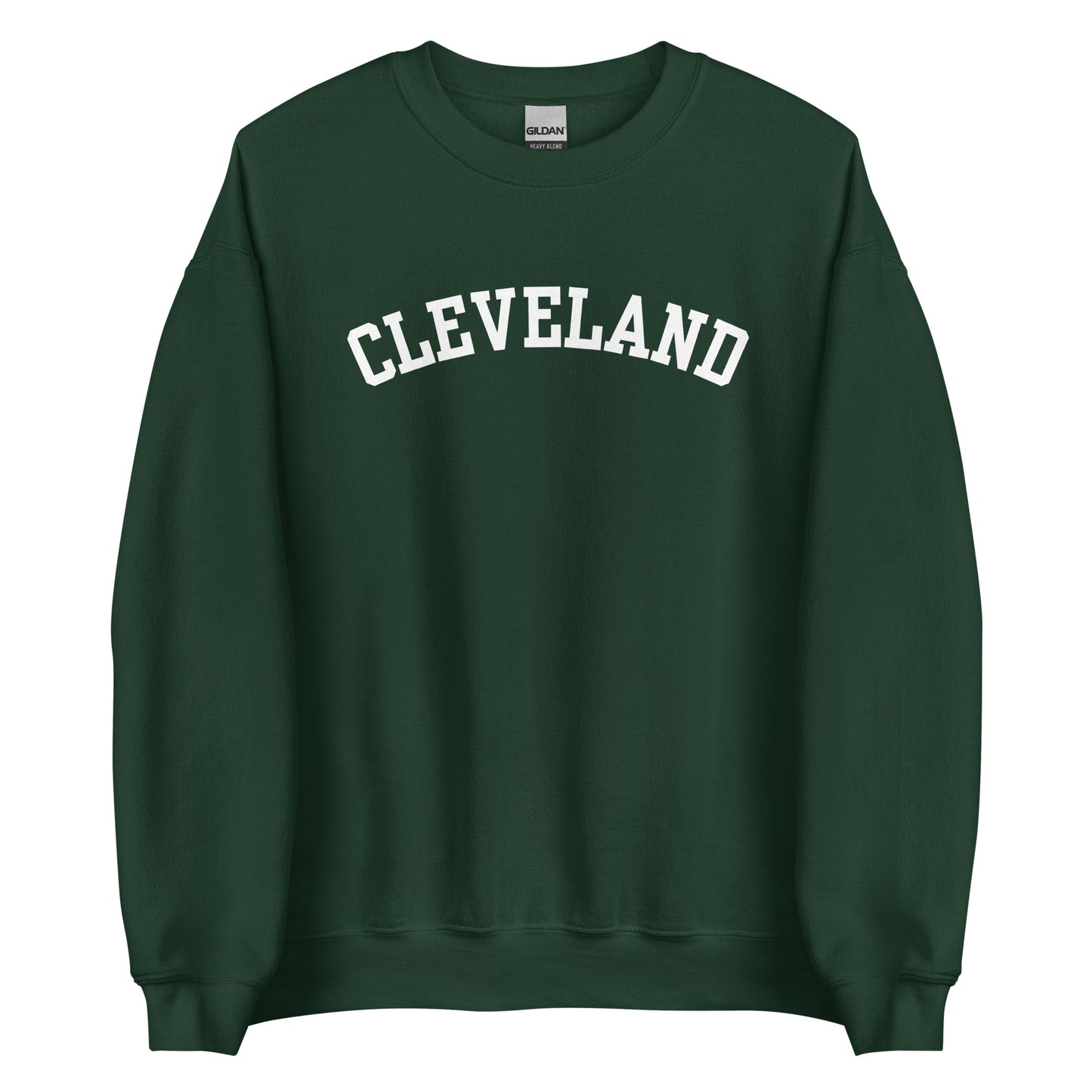 Cleveland Ohio Solo Block Crewneck Unisex Sweatshirt