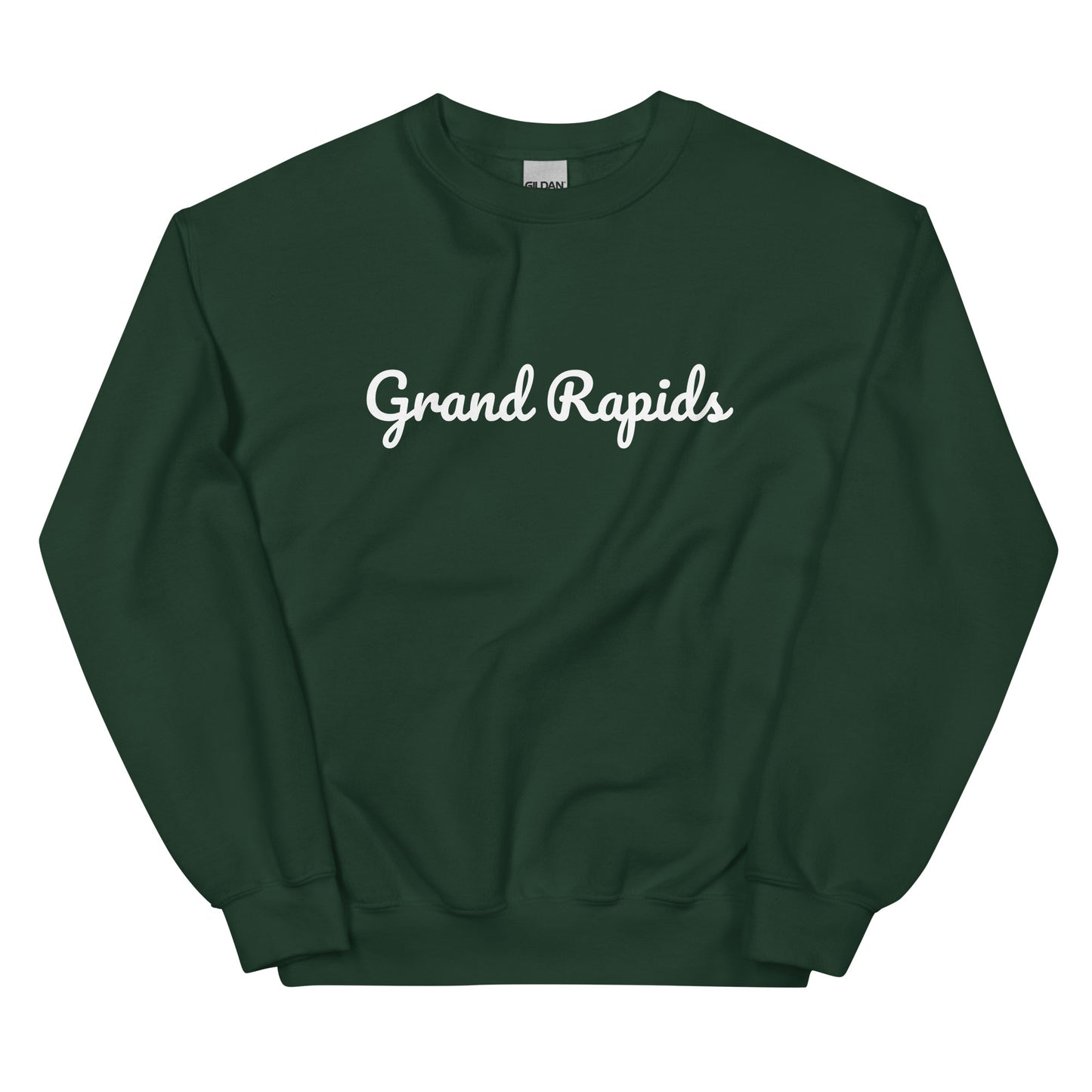 Grand Rapids, Michigan Solo Script Unisex Sweatshirt