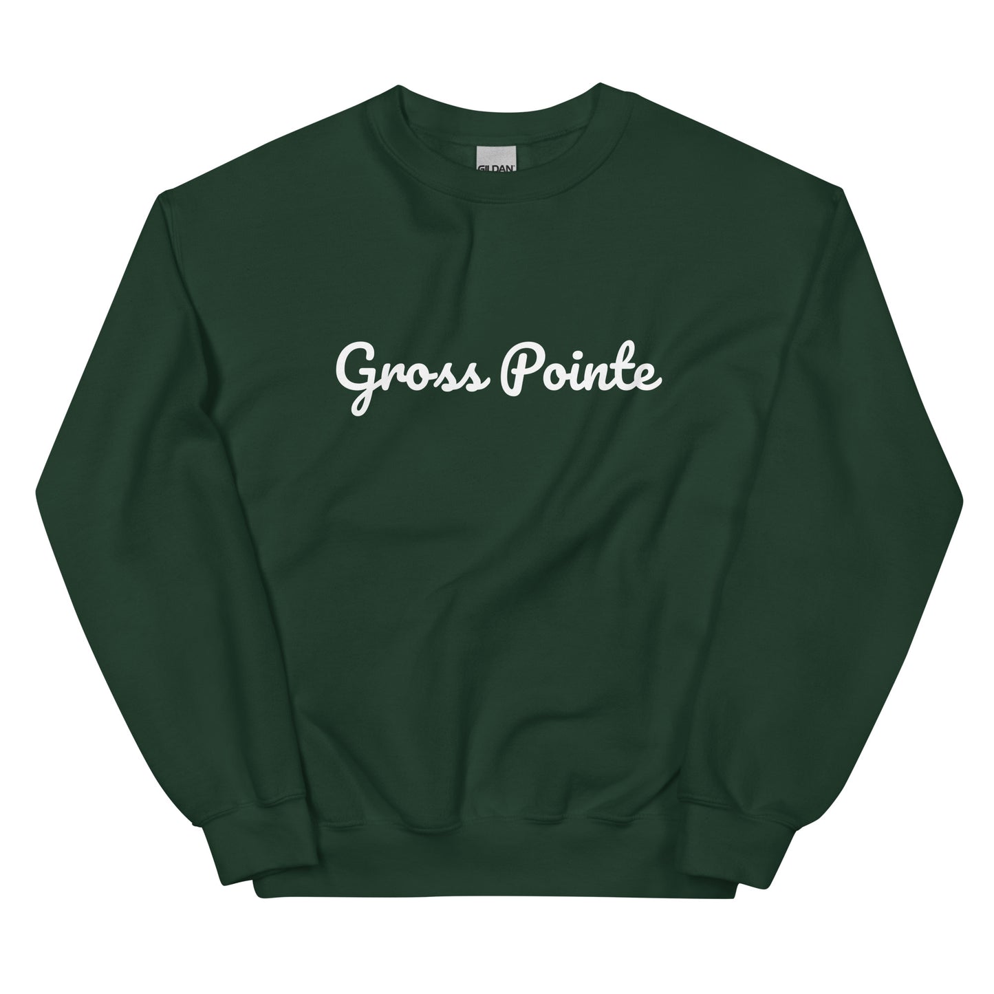 Gross Pointe, Michigan Solo Script Unisex Sweatshirt