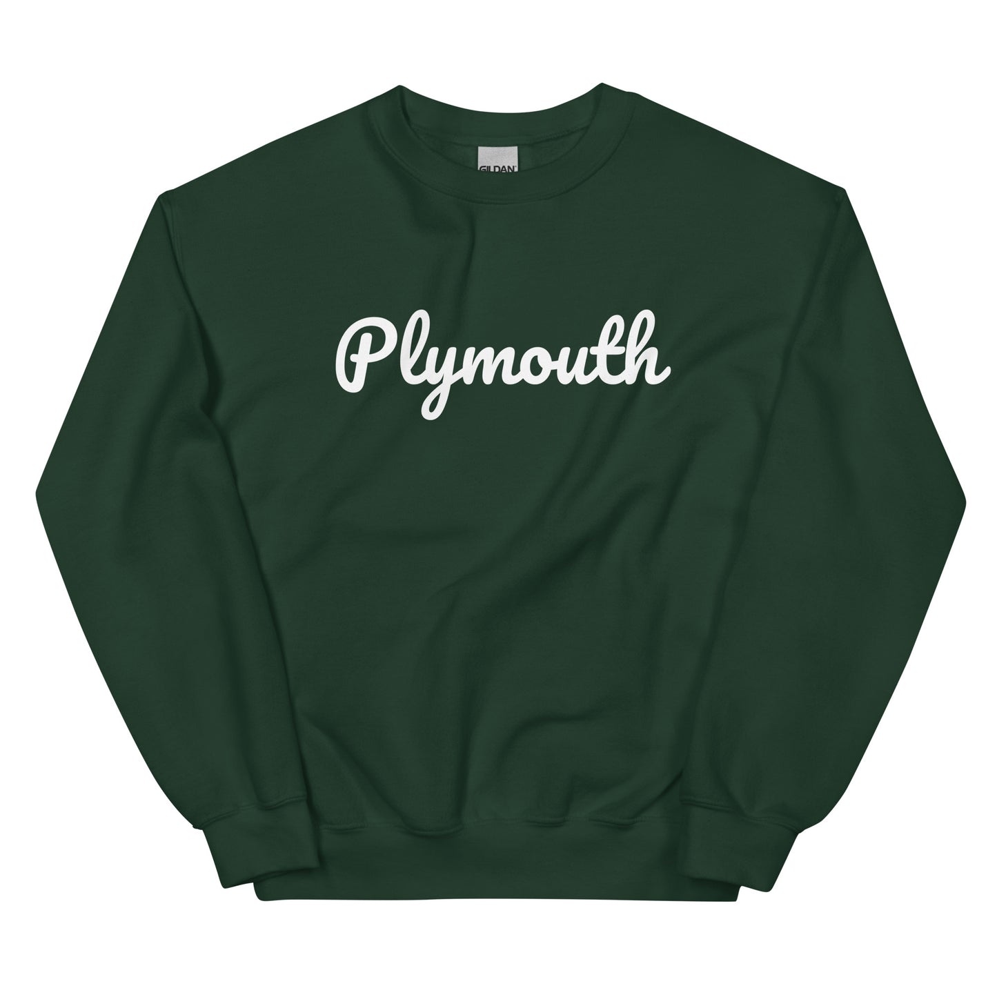 Plymouth, Michigan Solo Script Unisex Sweatshirt