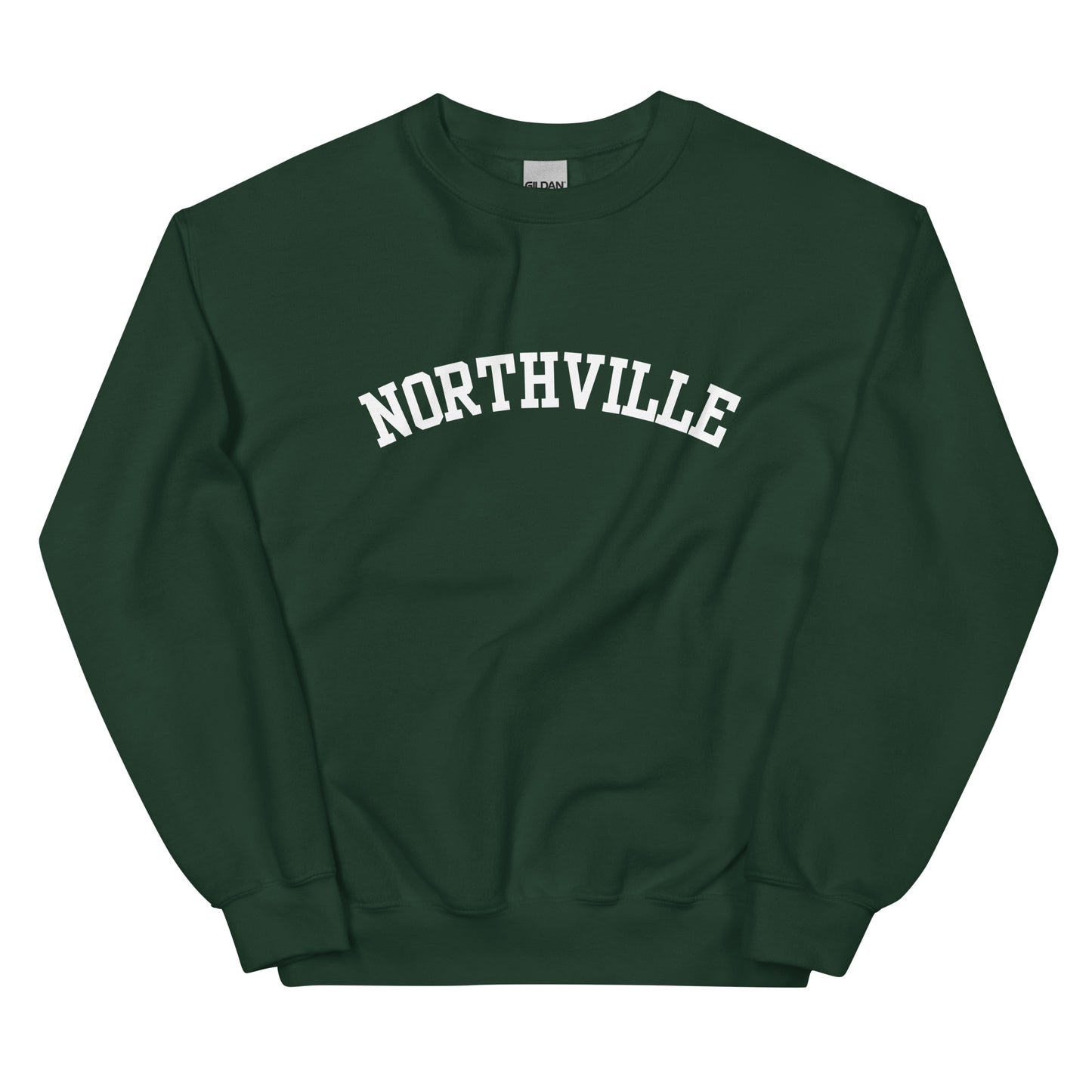 Northville, Michigan Solo Block Crewneck Unisex Sweatshirt