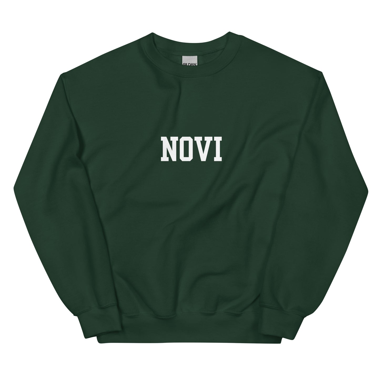 Novi, Michigan Block Solo Unisex Sweatshirt