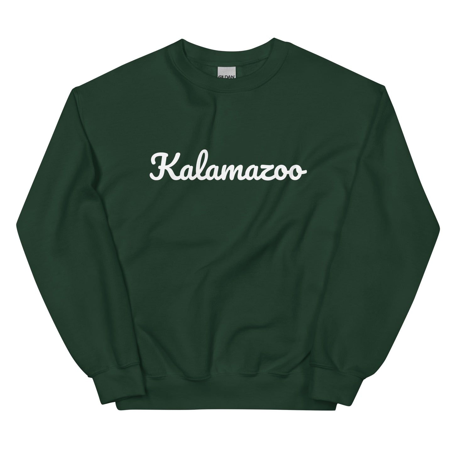 Kalamazoo, Michigan Solo Script Unisex Sweatshirt