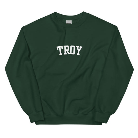Troy,  Michigan Block Solo Unisex Sweatshirt