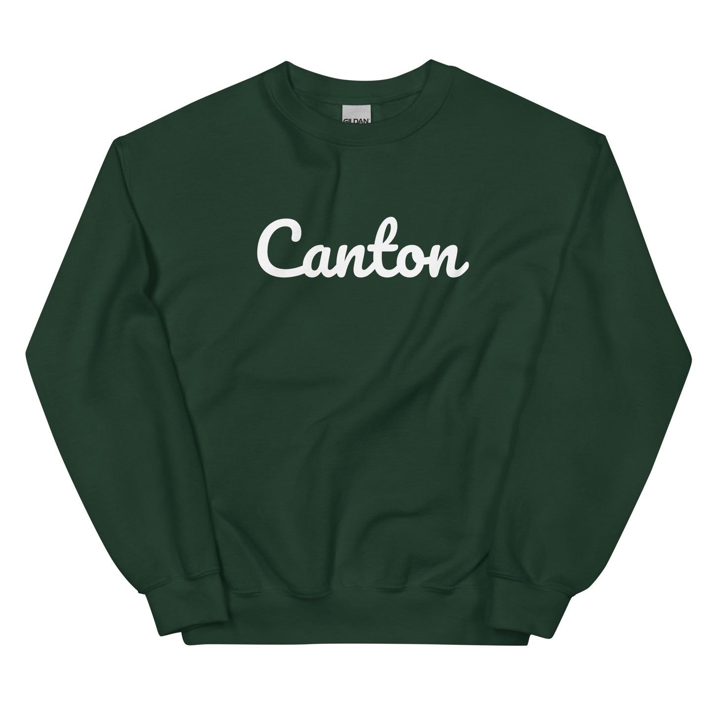 Canton, Michigan Solo Script Unisex Sweatshirt