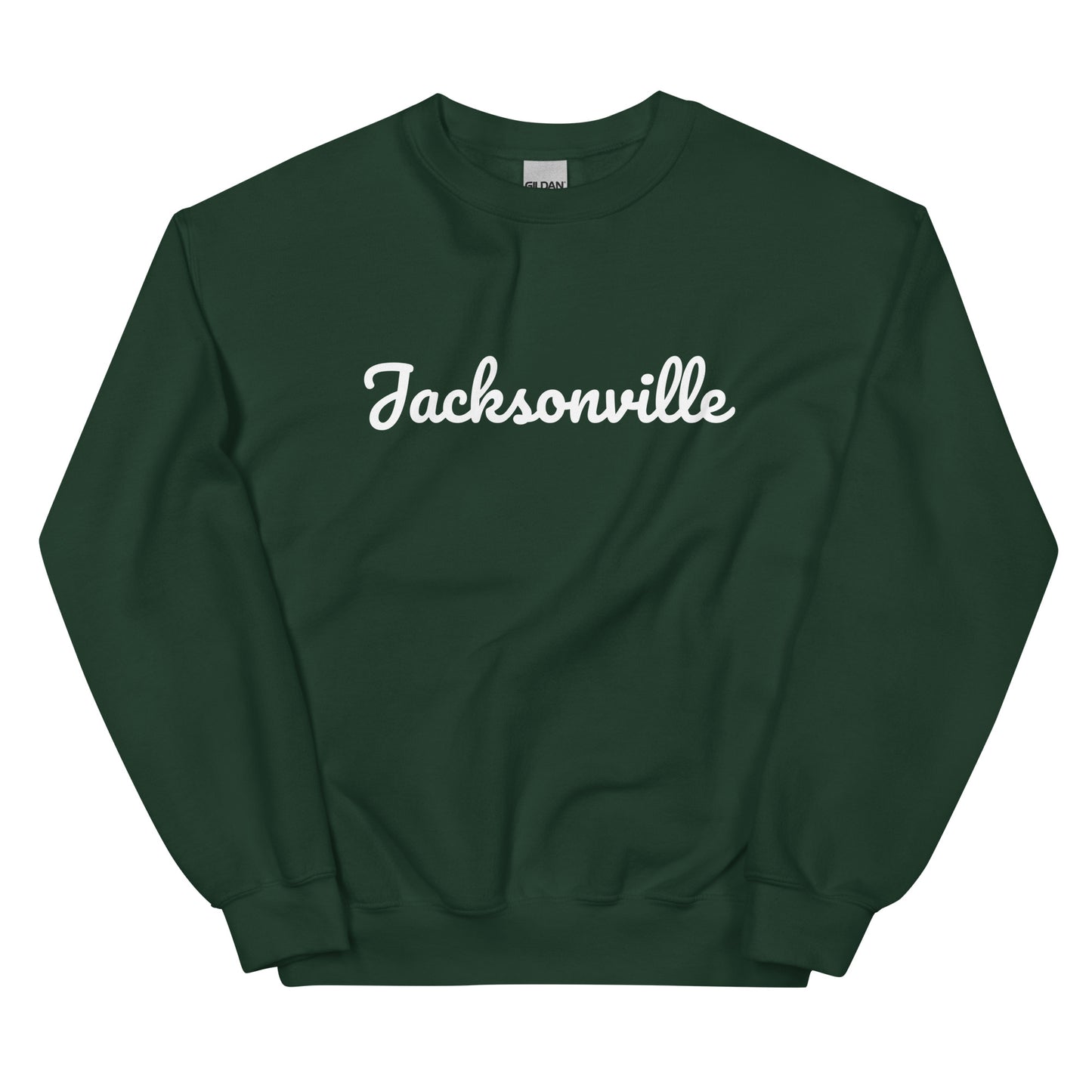 Jacksonville, Michigan Solo Script Unisex Sweatshirt