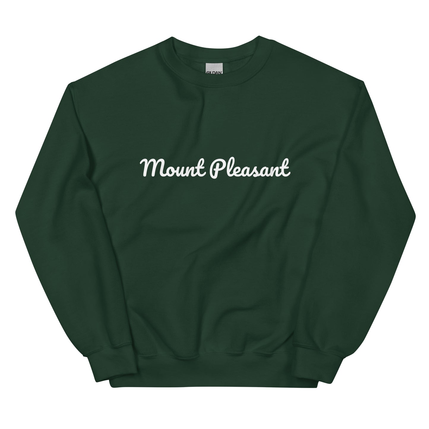 Mount Pleasant, Michigan Solo Script Unisex Sweatshirt