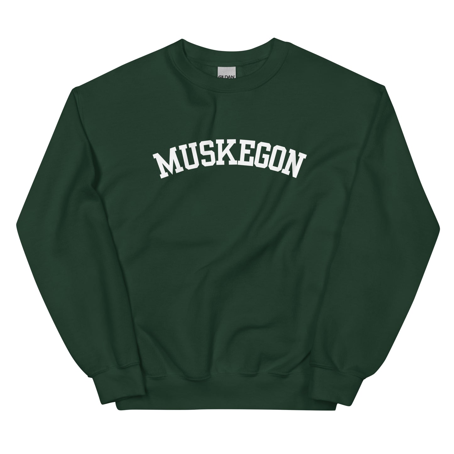 Muskegon, Michigan Block Solo Unisex Sweatshirt
