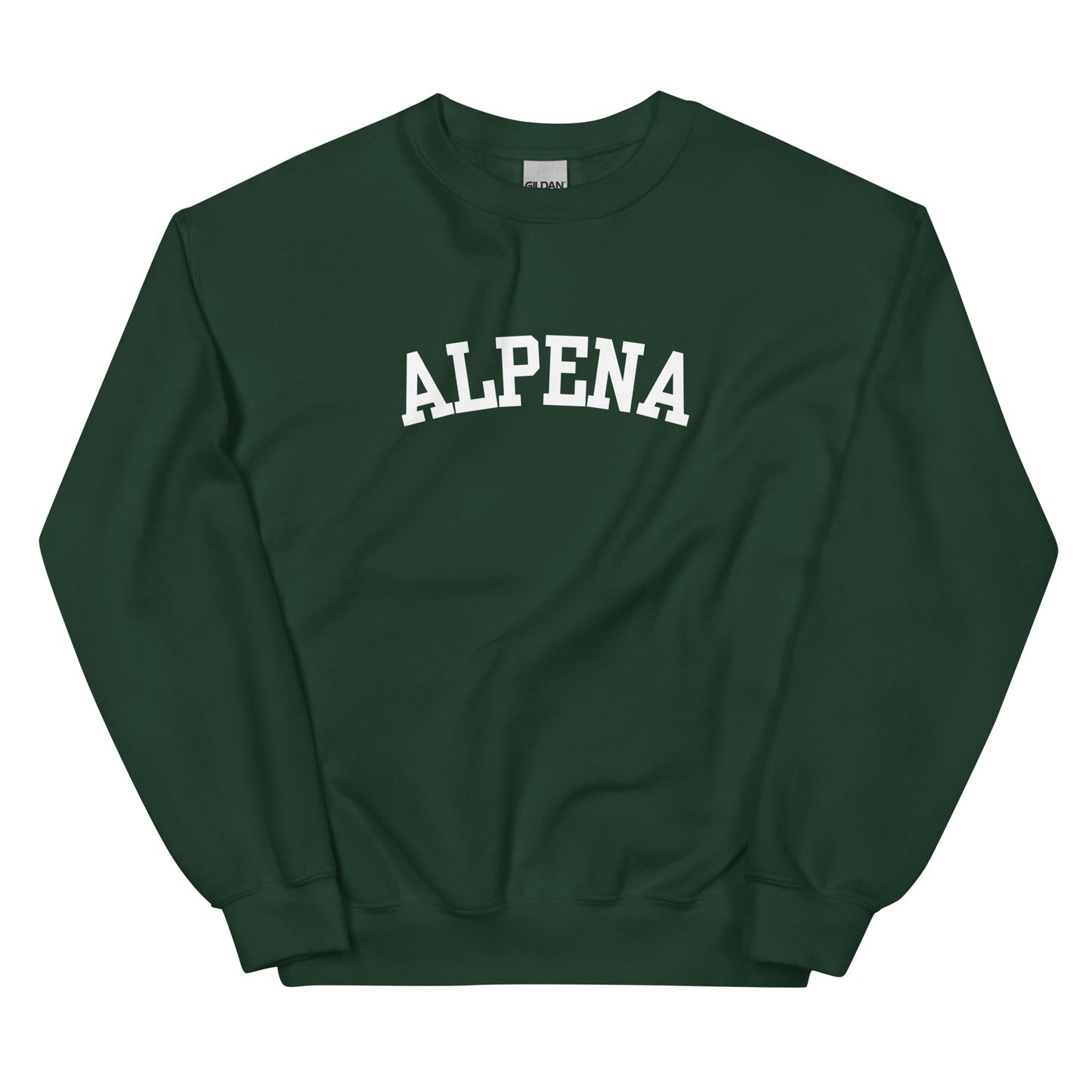 Alpena, Michigan Solo Block Unisex Sweatshirt