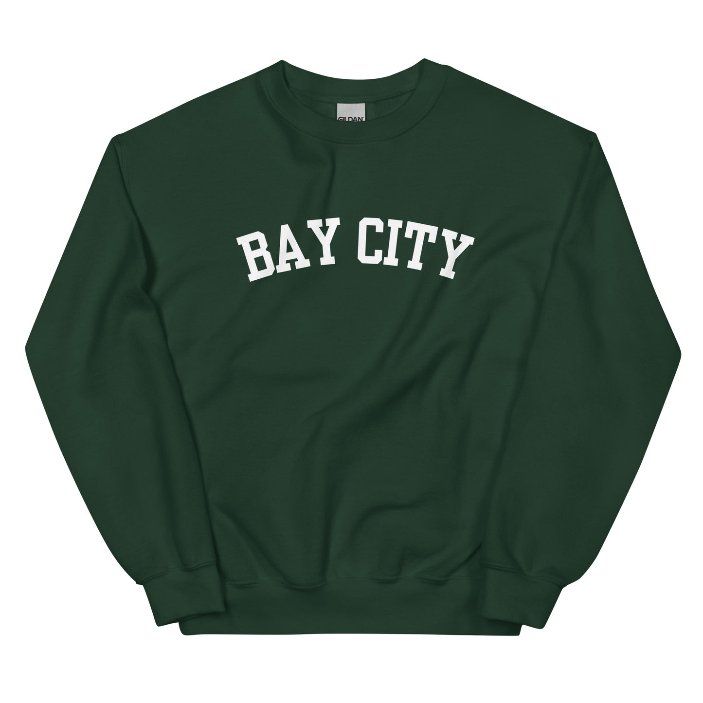Bay City, Michigan Block Solo Unisex Sweatshirt