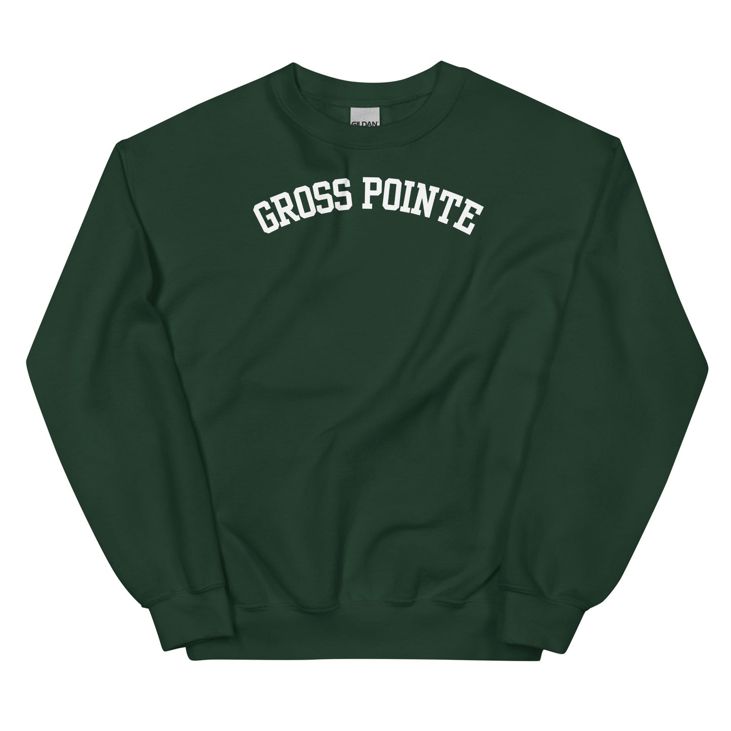 Gross Pointe, Michigan - Block Solo Crewneck Unisex Sweatshirt