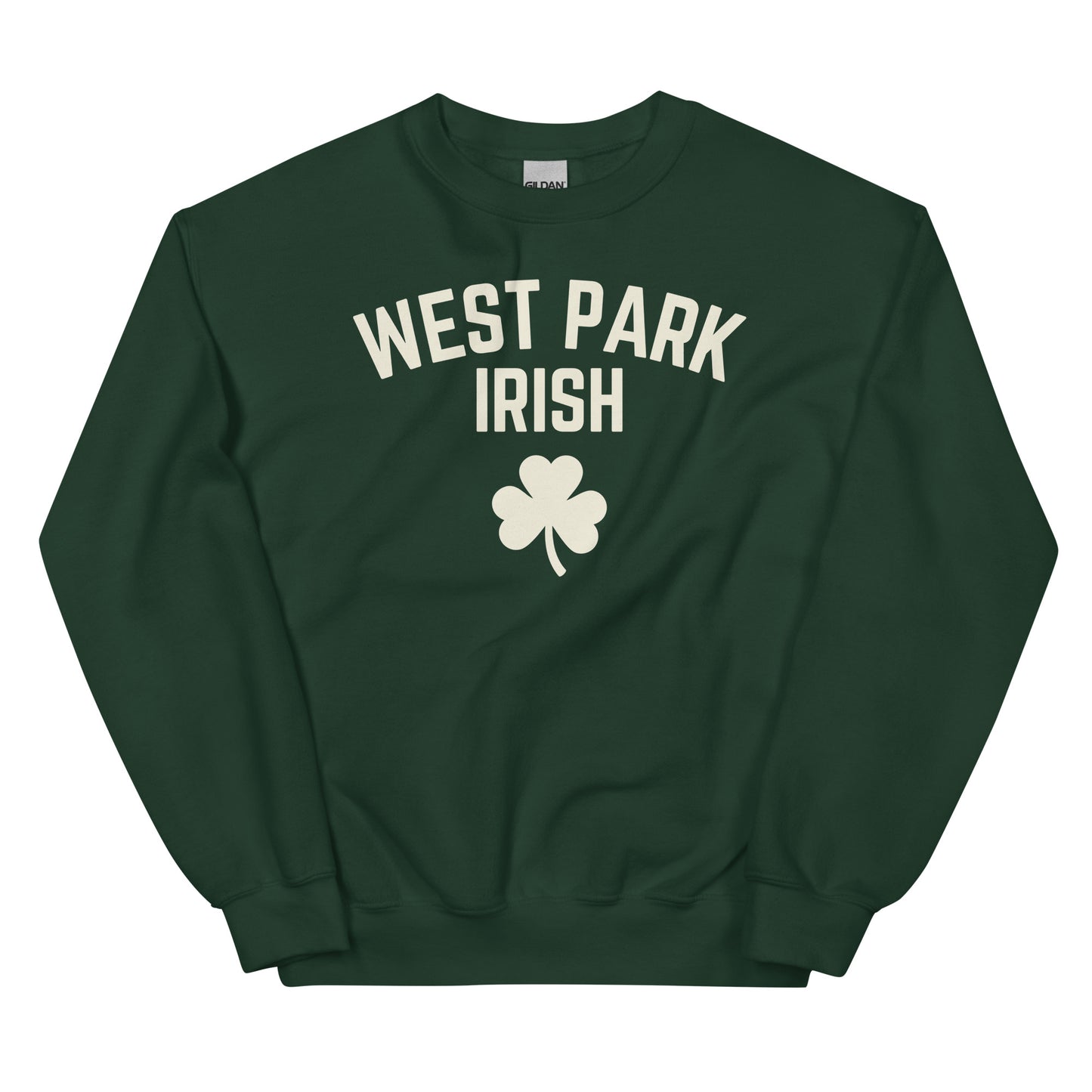 West Park, Ohio St. Patrick's Day - West Park Irish Crewneck - Unisex Sweatshirt Unisex Sweatshirt