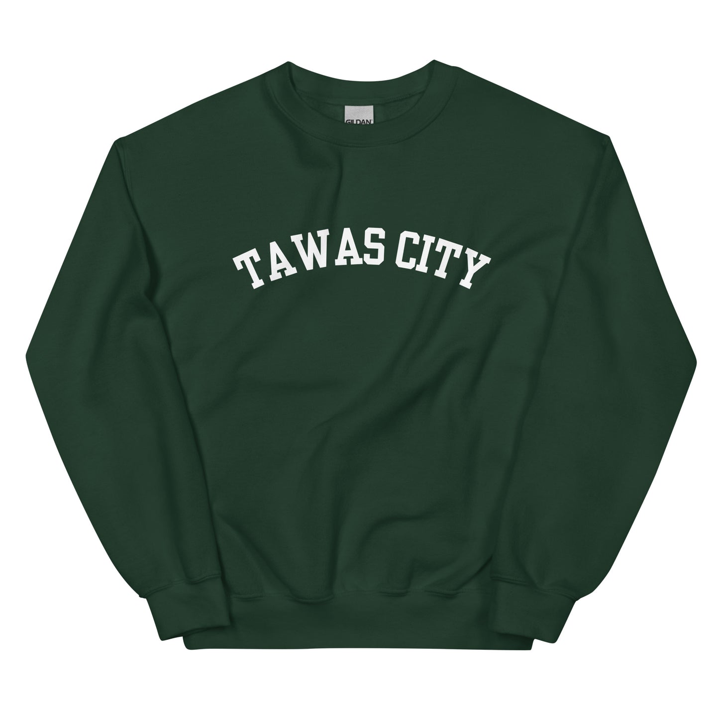 Tawas City Block Solo Crewneck Unisex Sweatshirt