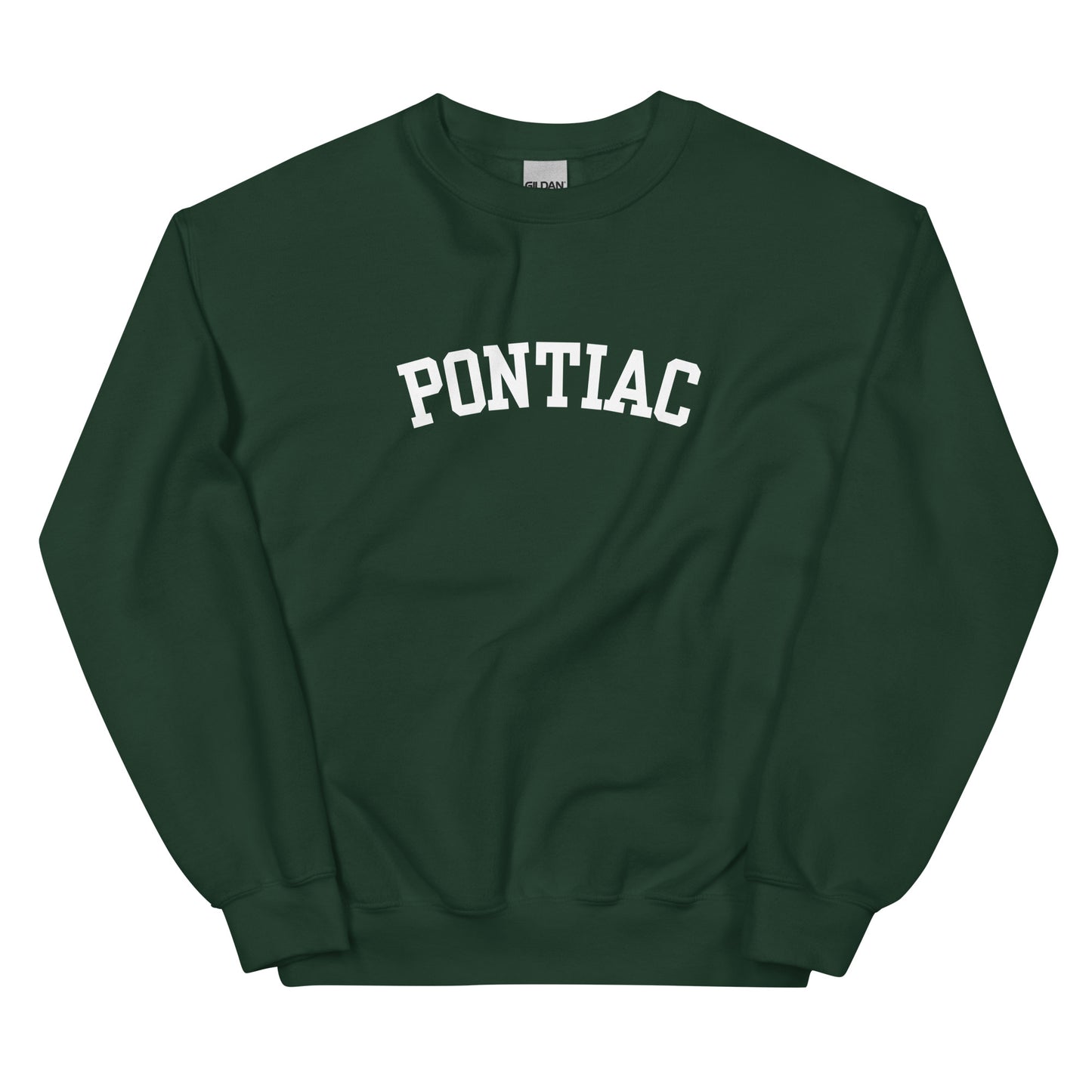Pontiac, Michigan Block Solo Unisex Sweatshirt