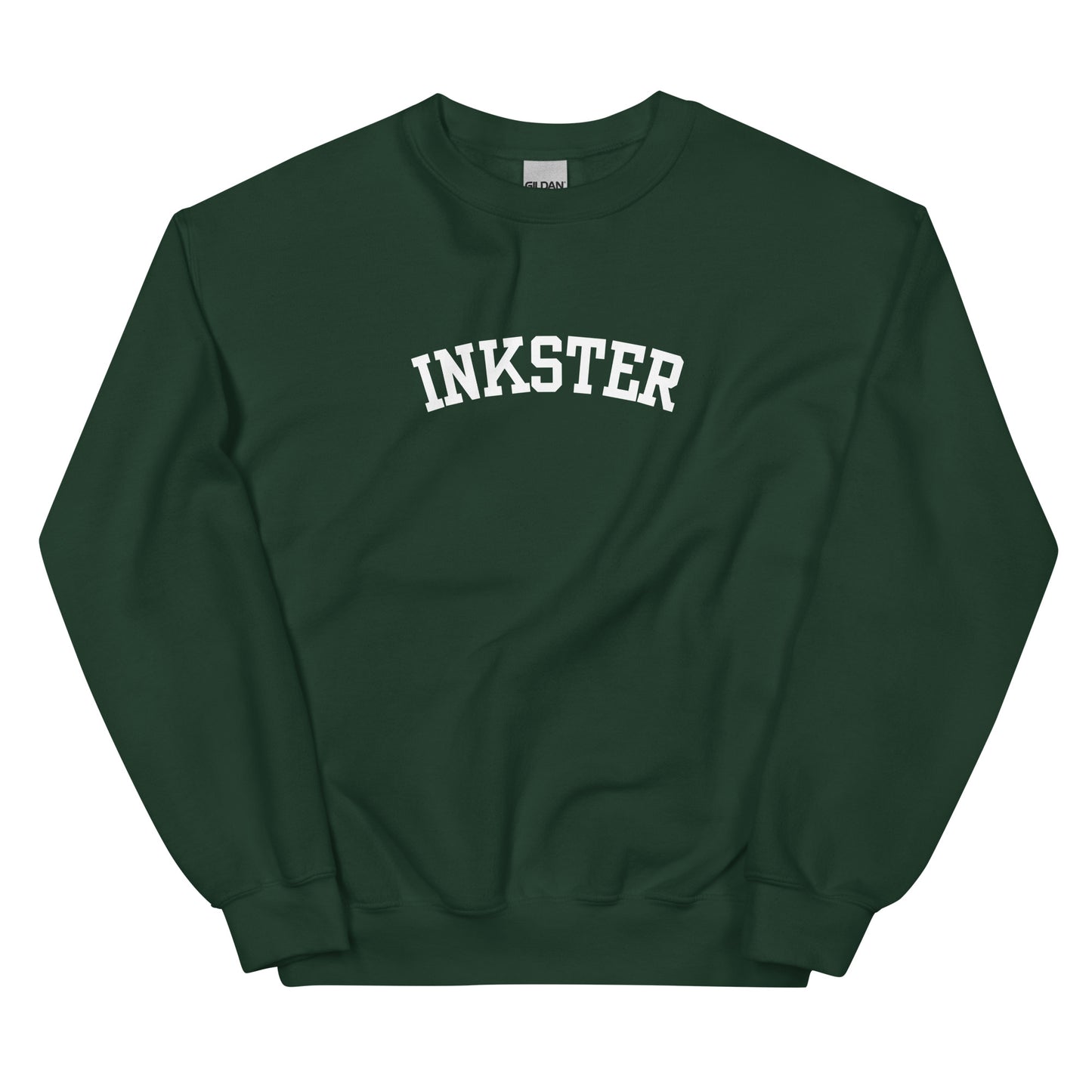 Inkster, Michigan - Block Solo Crewneck Unisex Sweatshirt